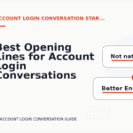 Best Opening Lines for Account Login Conversations