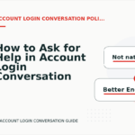 How to Ask for Help in Account Login Conversation English