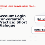 Account Login Conversation Practice: Short Dialogue Examples