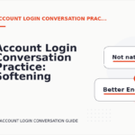 Account Login Conversation Practice: Softening Direct Sentences